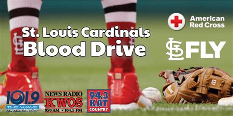 Cardinals Blood Drive starting today in several locations
